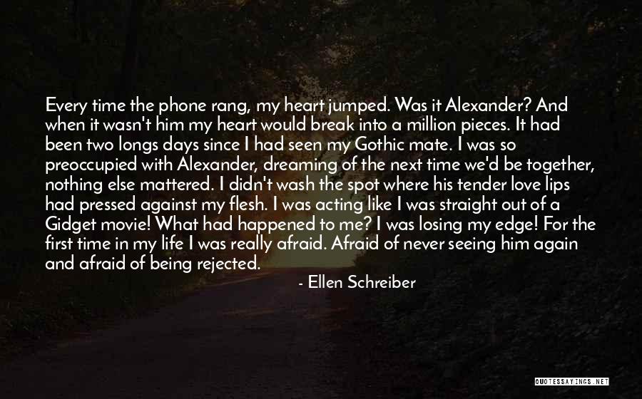 Being Rejected Quotes By Ellen Schreiber Being Rejected Quotes By Ellen Schreiber