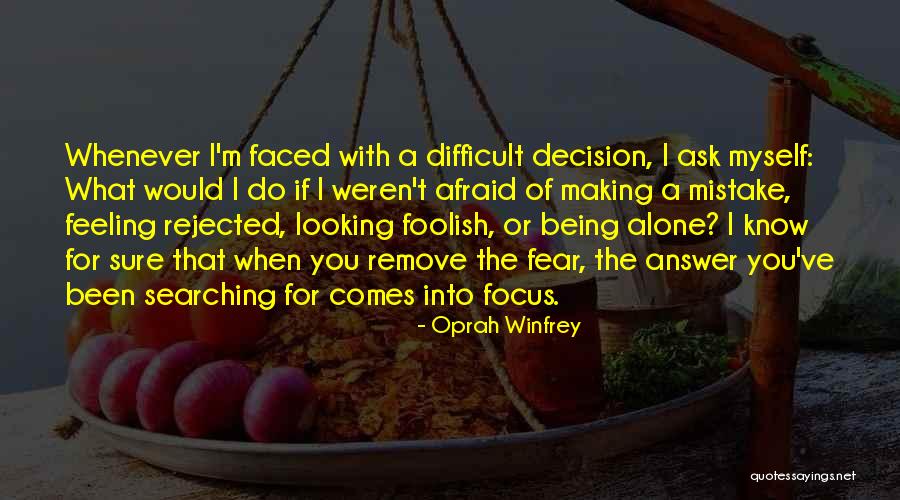 Being Rejected Quotes By Oprah Winfrey Being Rejected Quotes By Oprah Winfrey