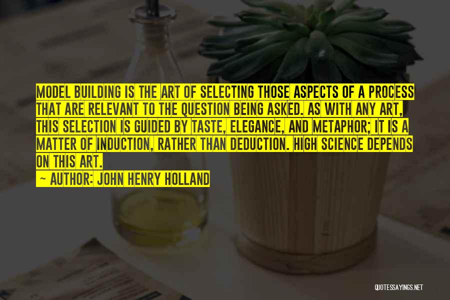 Being Relevant Quotes By John Henry Holland