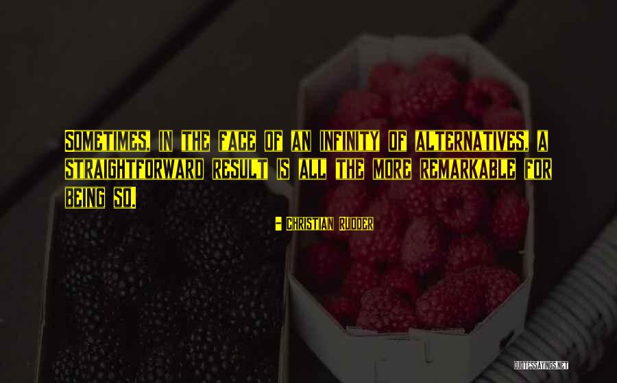 Being Remarkable Quotes By Christian Rudder Being Remarkable Quotes By Christian Rudder