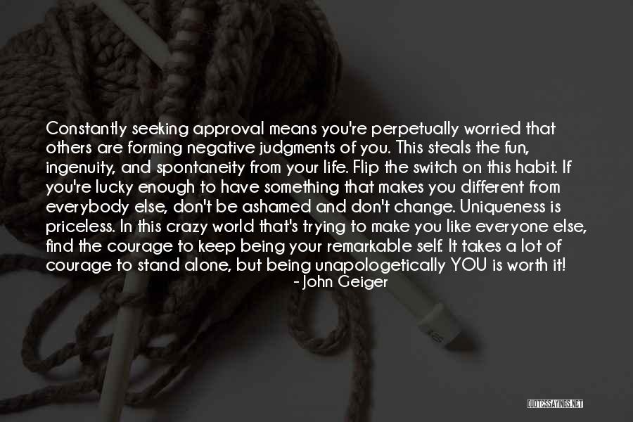 Being Remarkable Quotes By John Geiger Being Remarkable Quotes By John Geiger