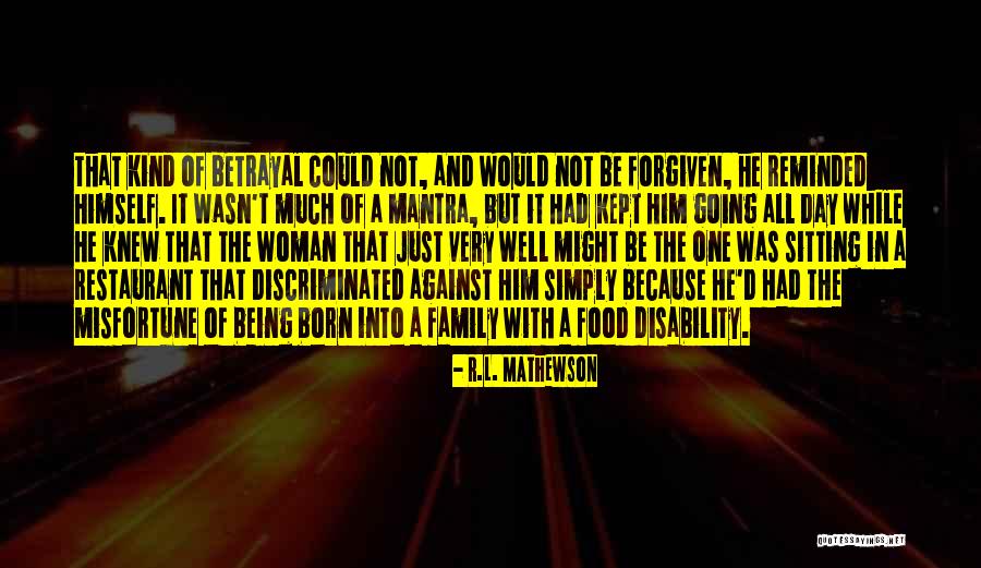 Being Reminded Quotes By R.L. Mathewson Being Reminded Quotes By R.L. Mathewson