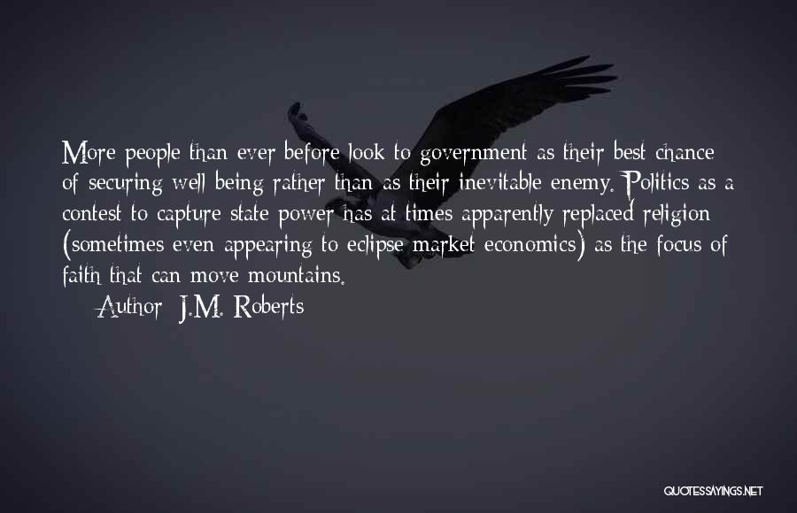 Being Replaced Quotes By J.M. Roberts