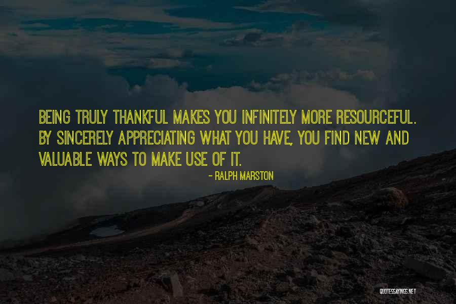 Being Resourceful Quotes By Ralph Marston Being Resourceful Quotes By Ralph Marston