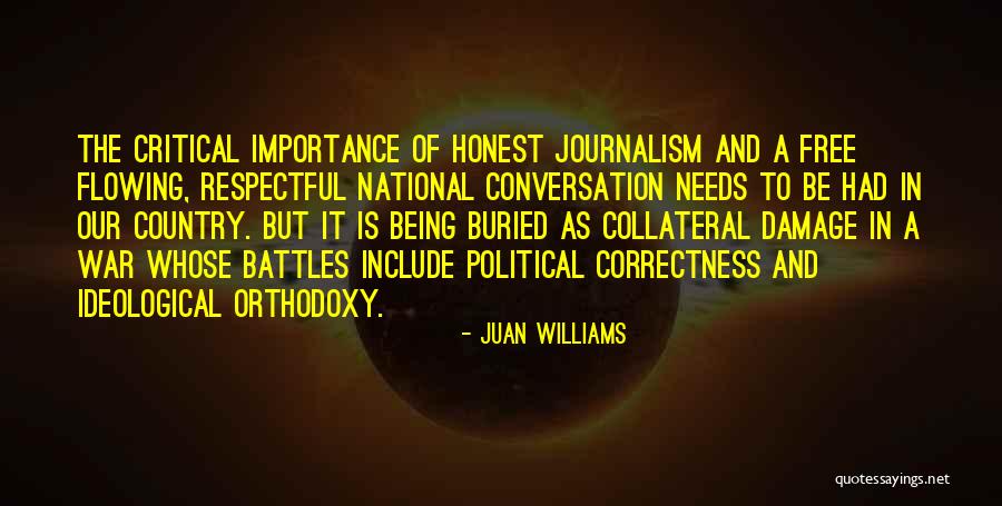 Being Respectful To Yourself Quotes By Juan Williams