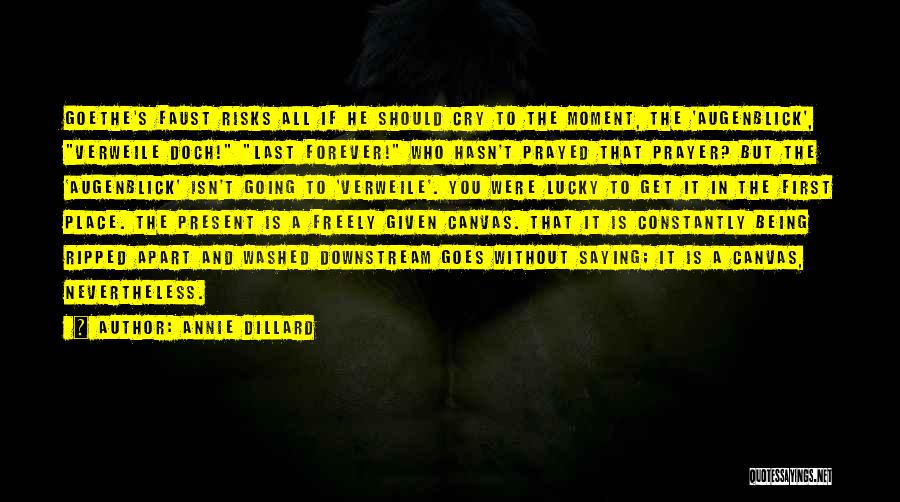 Being Ripped Apart Quotes By Annie Dillard