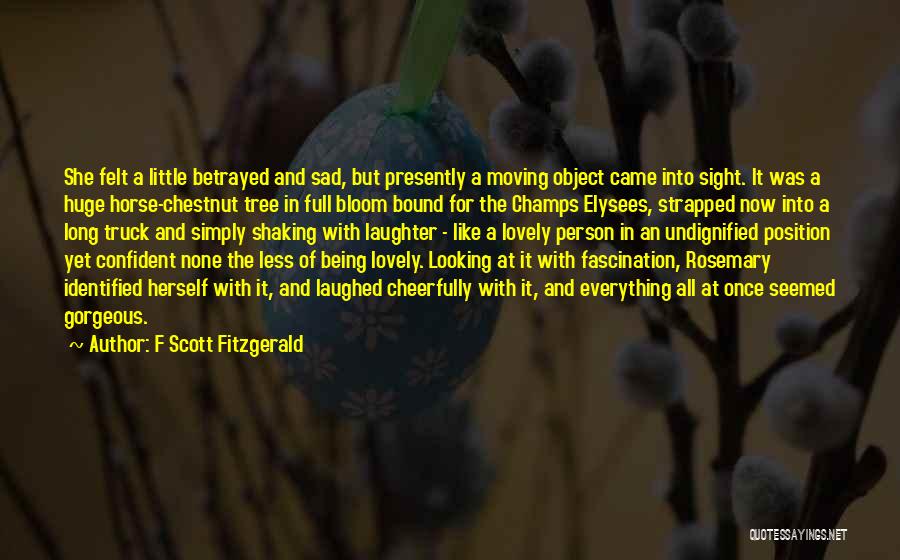 Being Sad But Moving On Quotes By F Scott Fitzgerald