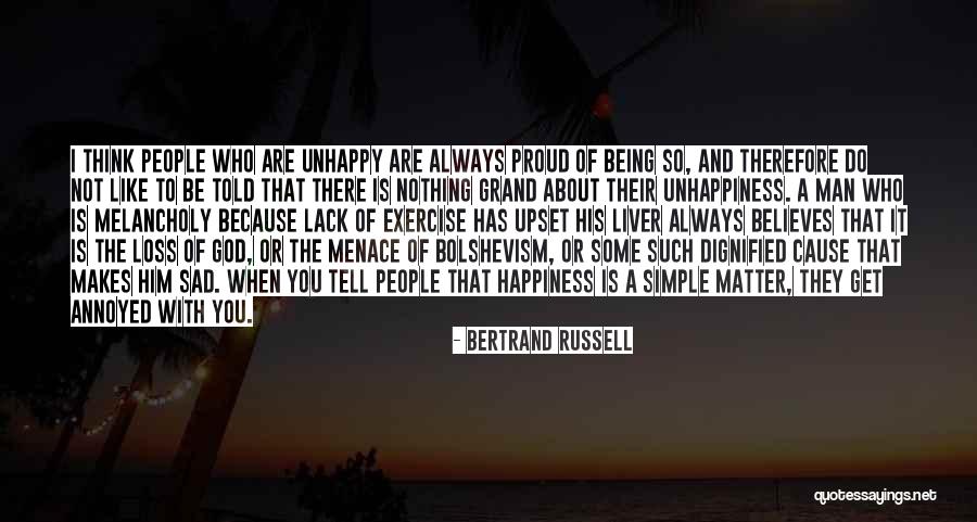 Being Sad Quotes By Bertrand Russell