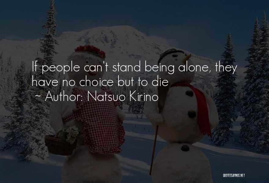 Being Sad Quotes By Natsuo Kirino