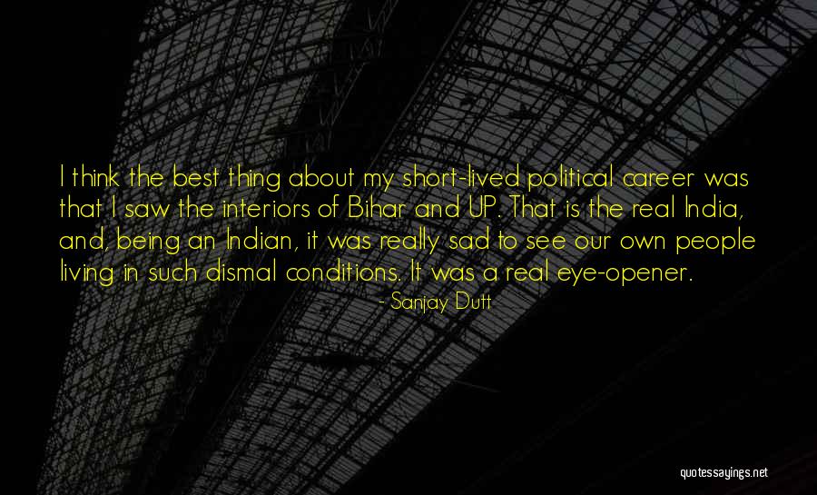 Being Sad Quotes By Sanjay Dutt