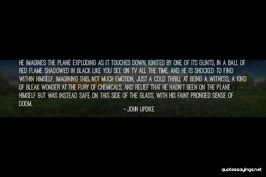 Being Safe Quotes By John Updike