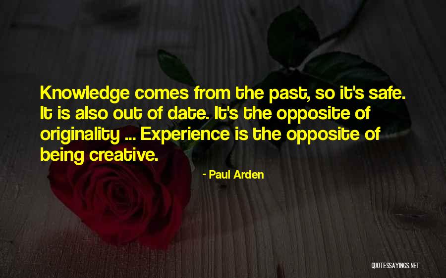 Being Safe Quotes By Paul Arden