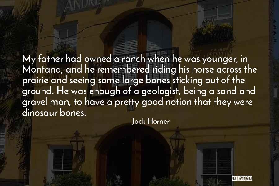 Being Sand Quotes By Jack Horner Being Sand Quotes By Jack Horner