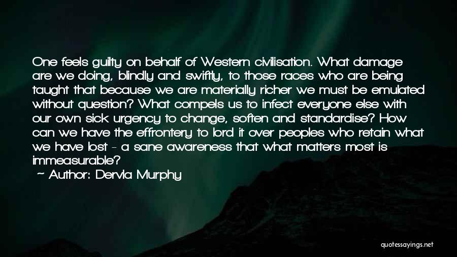 Being Sane Quotes By Dervla Murphy