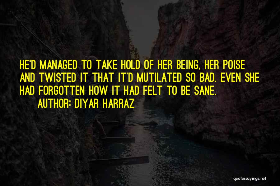 Being Sane Quotes By Diyar Harraz
