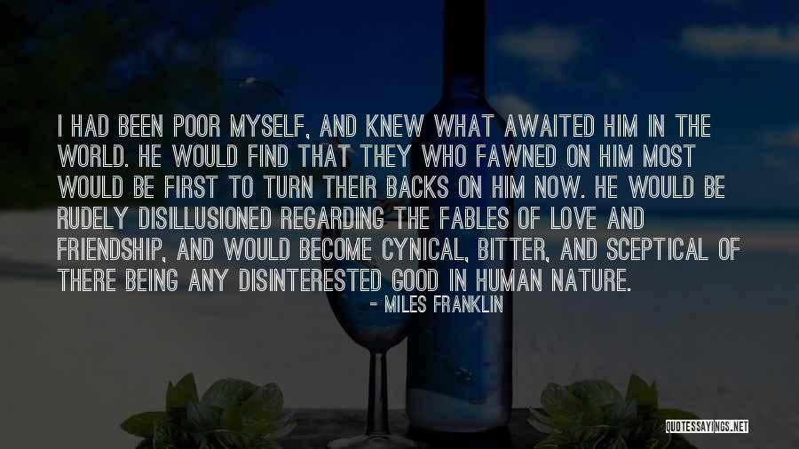 Being Sceptical Quotes By Miles Franklin Being Sceptical Quotes By Miles Franklin