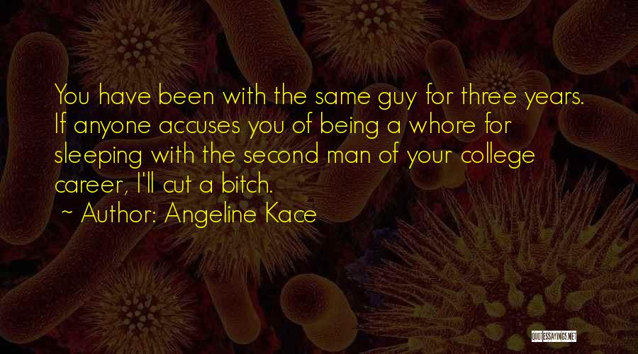 Being Second Best Quotes By Angeline Kace