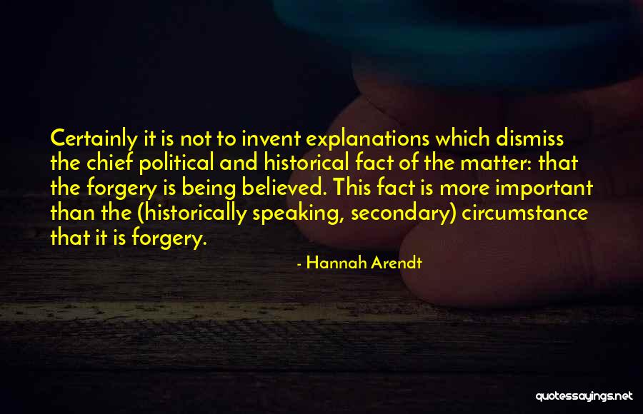 Being Secondary Quotes By Hannah Arendt Being Secondary Quotes By Hannah Arendt