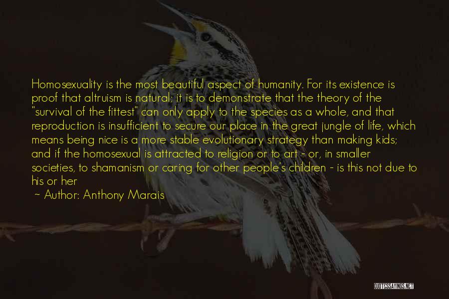 Being Secure In Life Quotes By Anthony Marais