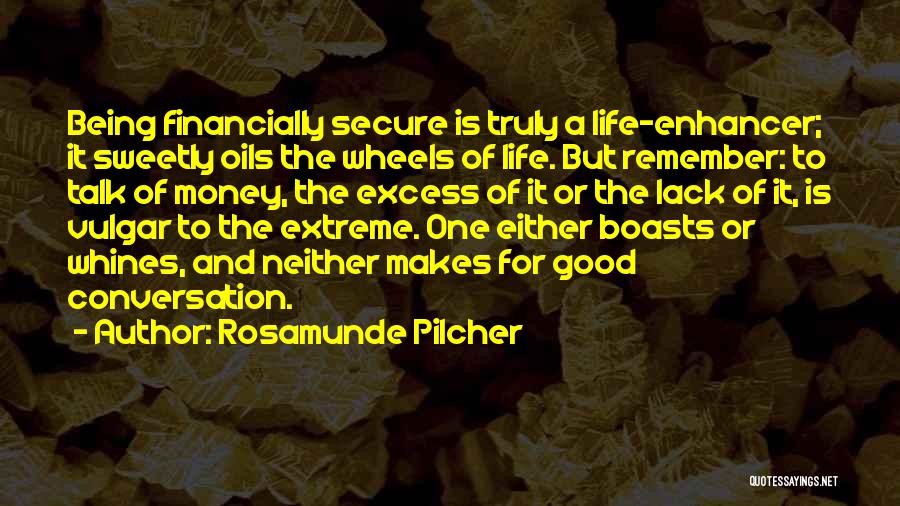 Being Secure In Life Quotes By Rosamunde Pilcher