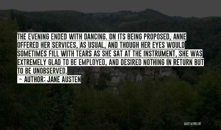 Being Self Employed Quotes By Jane Austen