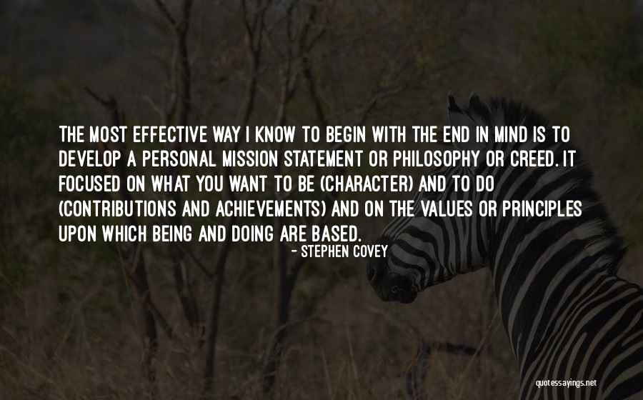 Being Self Focused Quotes By Stephen Covey