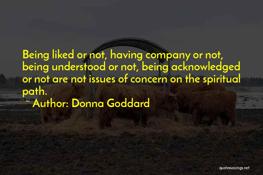 Being Self Love Quotes By Donna Goddard
