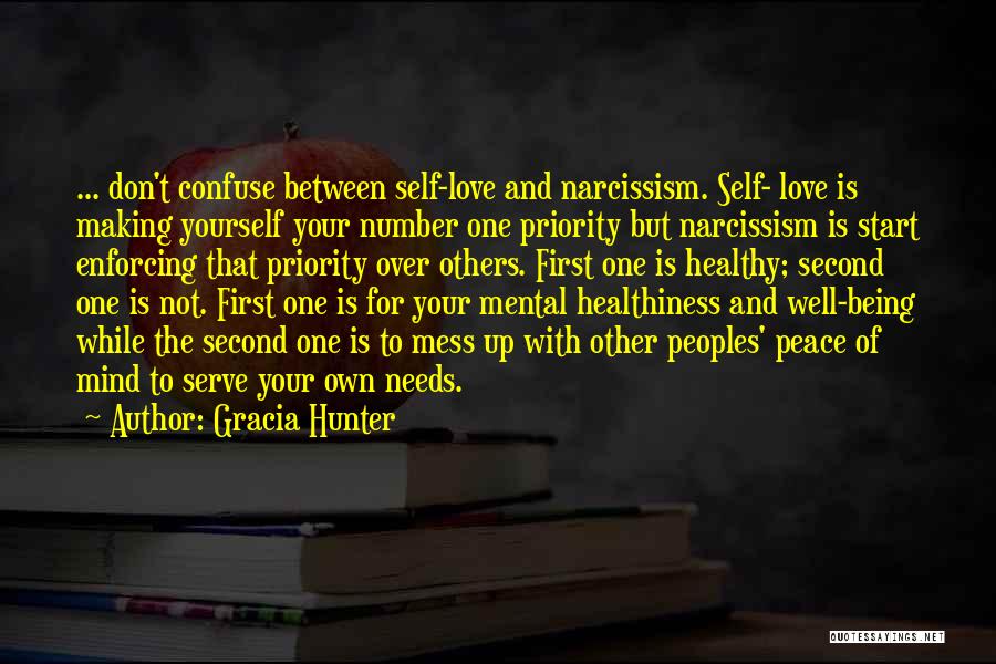 Being Self Love Quotes By Gracia Hunter