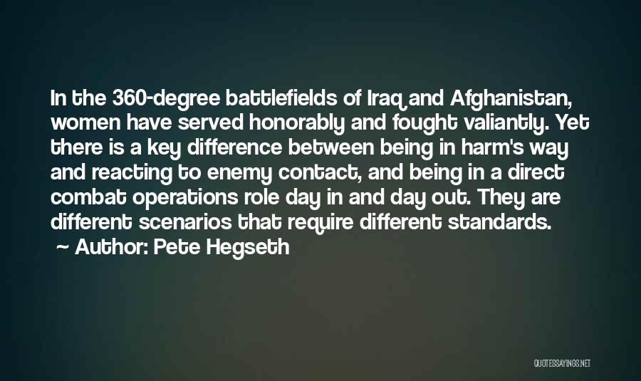 Being Served Quotes By Pete Hegseth