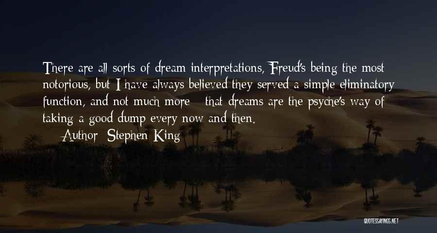 Being Served Quotes By Stephen King