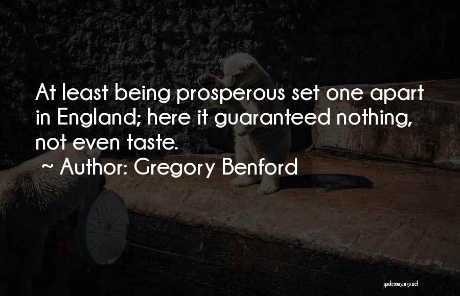 Being Set Apart Quotes By Gregory Benford