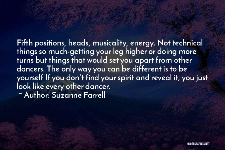 Being Set Apart Quotes By Suzanne Farrell