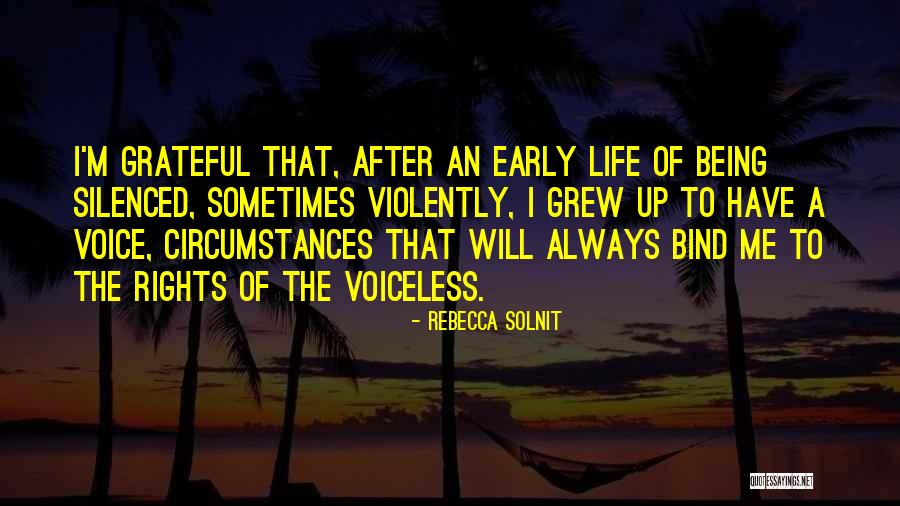 Being Silenced Quotes By Rebecca Solnit