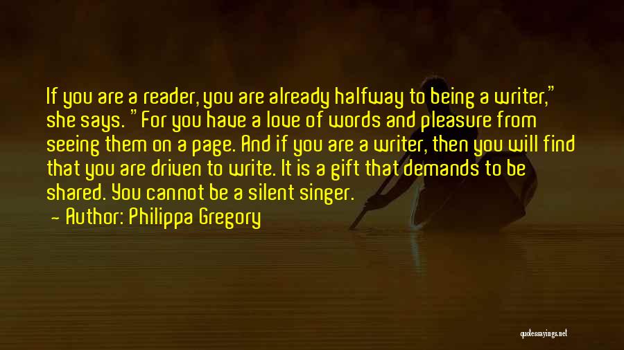 Being Silent Love Quotes By Philippa Gregory