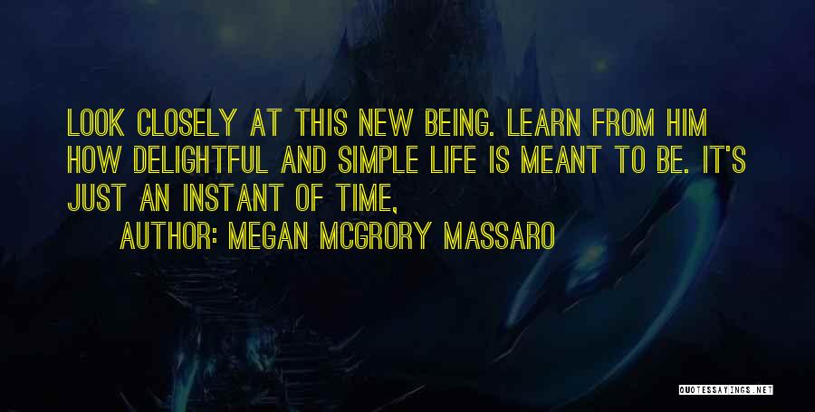 Being Simple Quotes By Megan McGrory Massaro