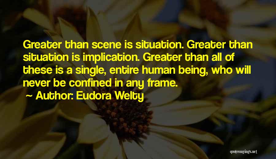 Being Single Quotes By Eudora Welty