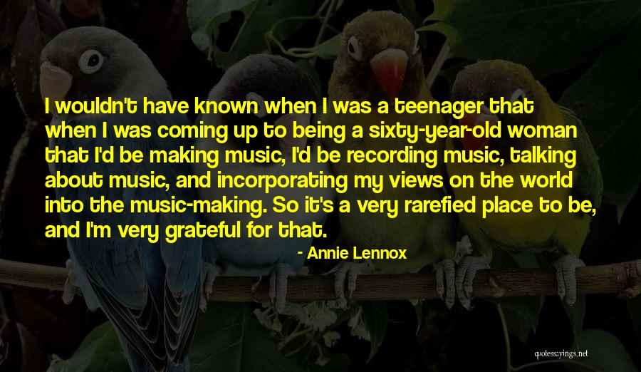 Being Sixty Quotes By Annie Lennox Being Sixty Quotes By Annie Lennox
