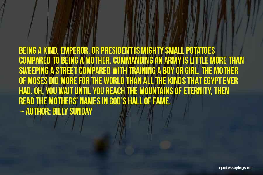 Being Small But Mighty Quotes By Billy Sunday