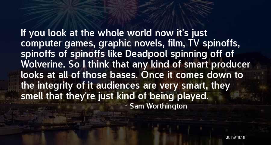 Being Smart Quotes By Sam Worthington