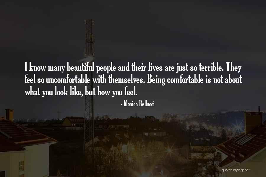 Being So Comfortable With Someone Quotes By Monica Bellucci Being So Comfortable With Someone Quotes By Monica Bellucci