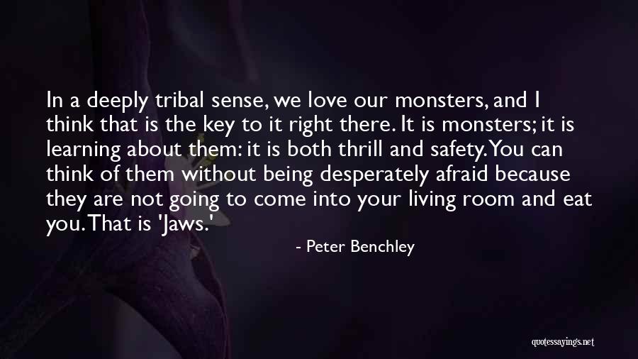Being So Deeply In Love Quotes By Peter Benchley Being So Deeply In Love Quotes By Peter Benchley