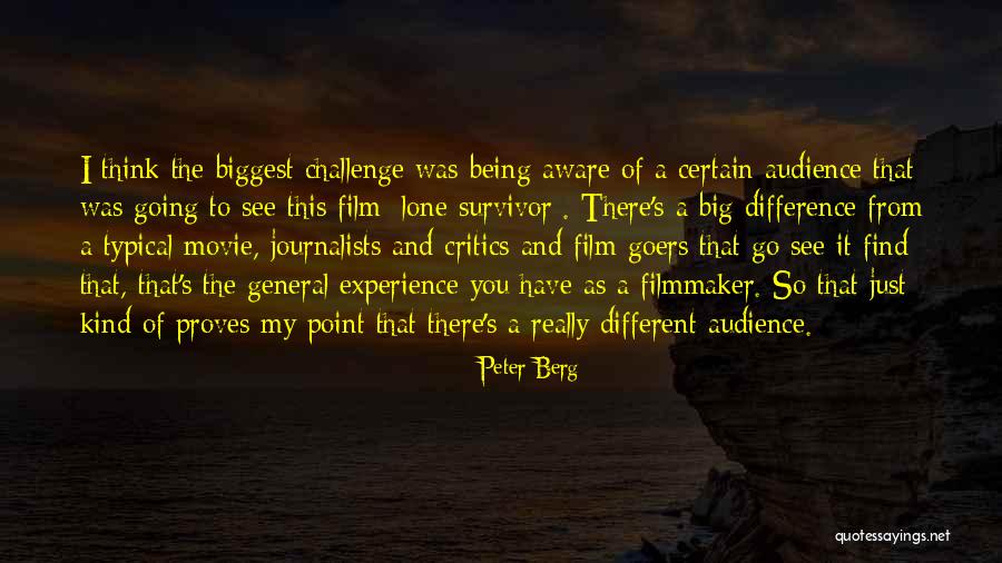 Being So Kind Quotes By Peter Berg