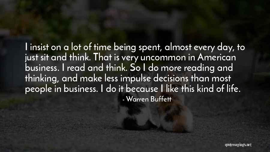 Being So Kind Quotes By Warren Buffett