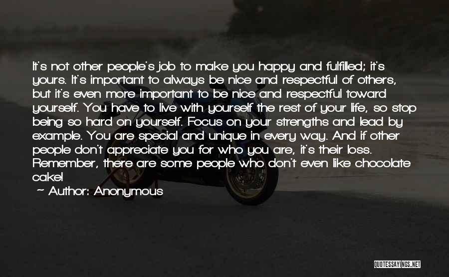 Being So Nice Quotes By Anonymous