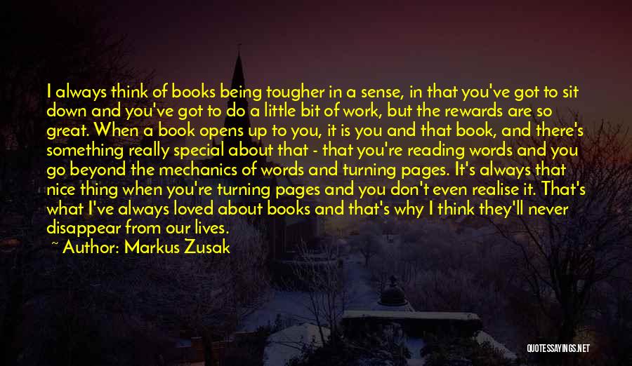 Being So Nice Quotes By Markus Zusak