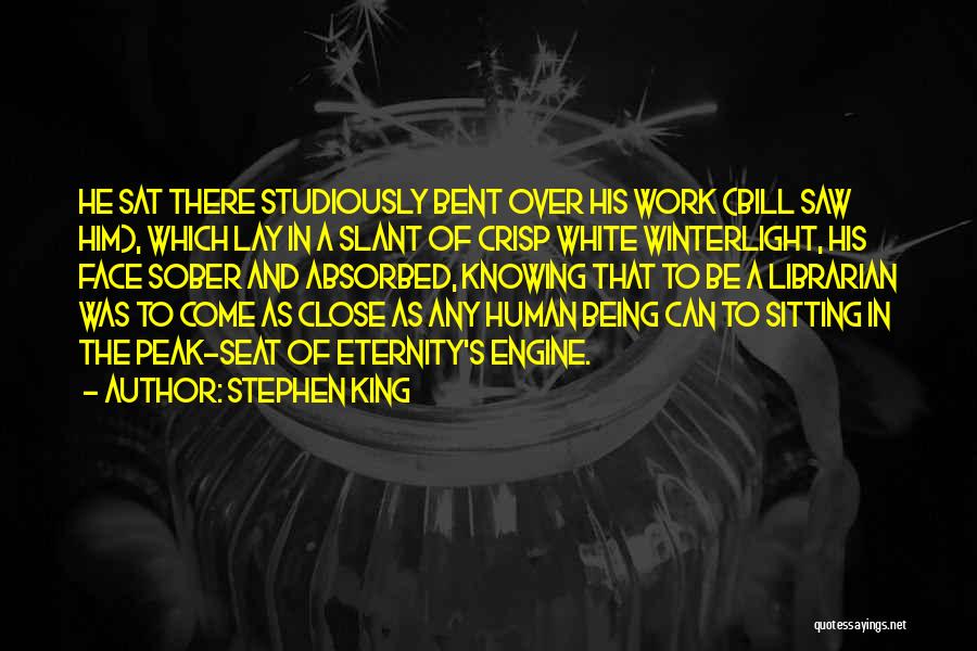 Being Sober Quotes By Stephen King