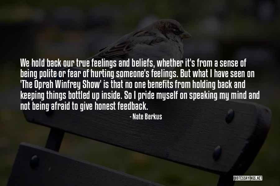 Being Sorry For Hurting You Quotes By Nate Berkus