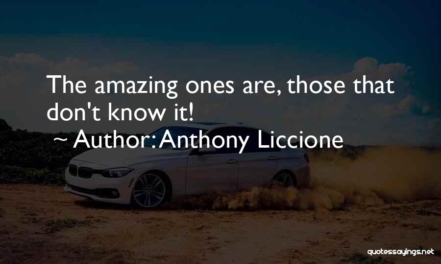 Being Soulful Quotes By Anthony Liccione