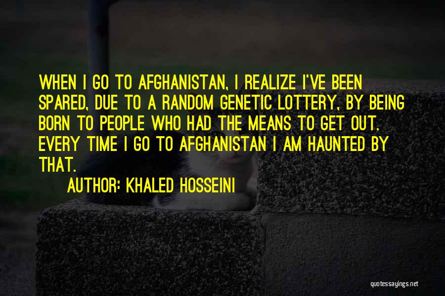Being Spared Quotes By Khaled Hosseini