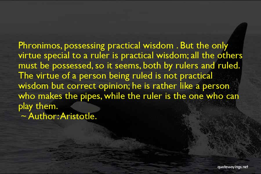 Being Special Person Quotes By Aristotle.